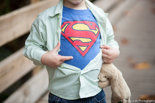 Photos of Superman and His Family, Snoqualmie Family Photographer