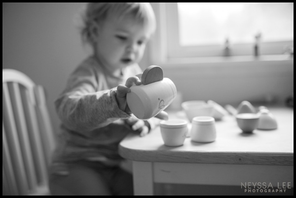 Photograph Your Kids Favorite Activity, Toddler Girl Tea Time Photo