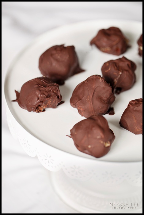 Vegan Chocolate Chip Cookie Dough Truffles, Baking with toddlers