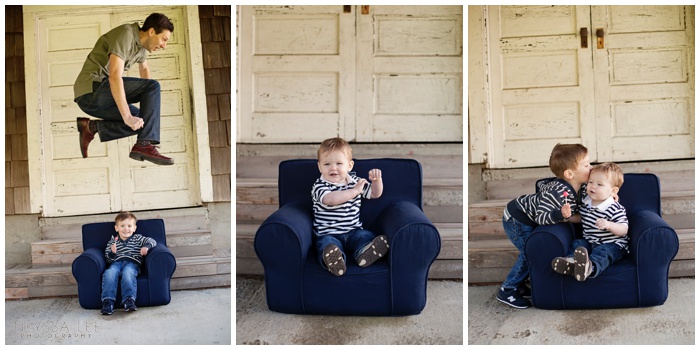Photos of Brotherly Love, Family Photo, pottery barn chair photo, cool door photo