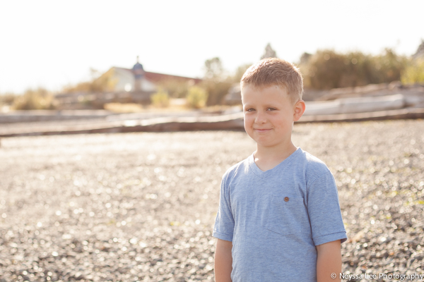 photos of a growing boy, boy on the beach