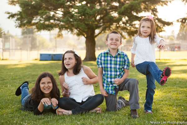 Playful poses, North Bend Family Photographer