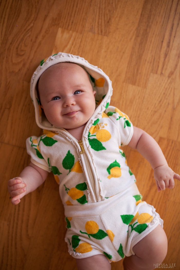 Summer Photo Challenge, outfit, baby girl, 4 months old