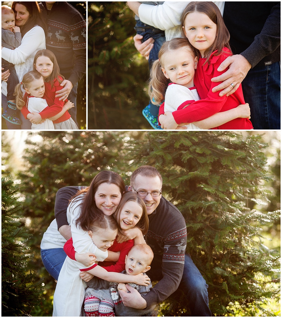 Family Photos at a Christmas Tree farm, Neyssa Lee Photography, Snoqualmie Photographer, Seattle Family Photography, family of 5, carnation tree farm