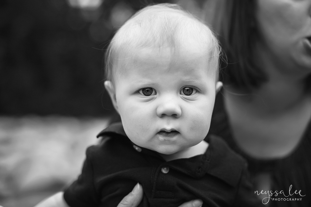 Snoqualmie family photographer, Neyssa Lee Photography, toddler only wants to play during photos, baby boy portrait