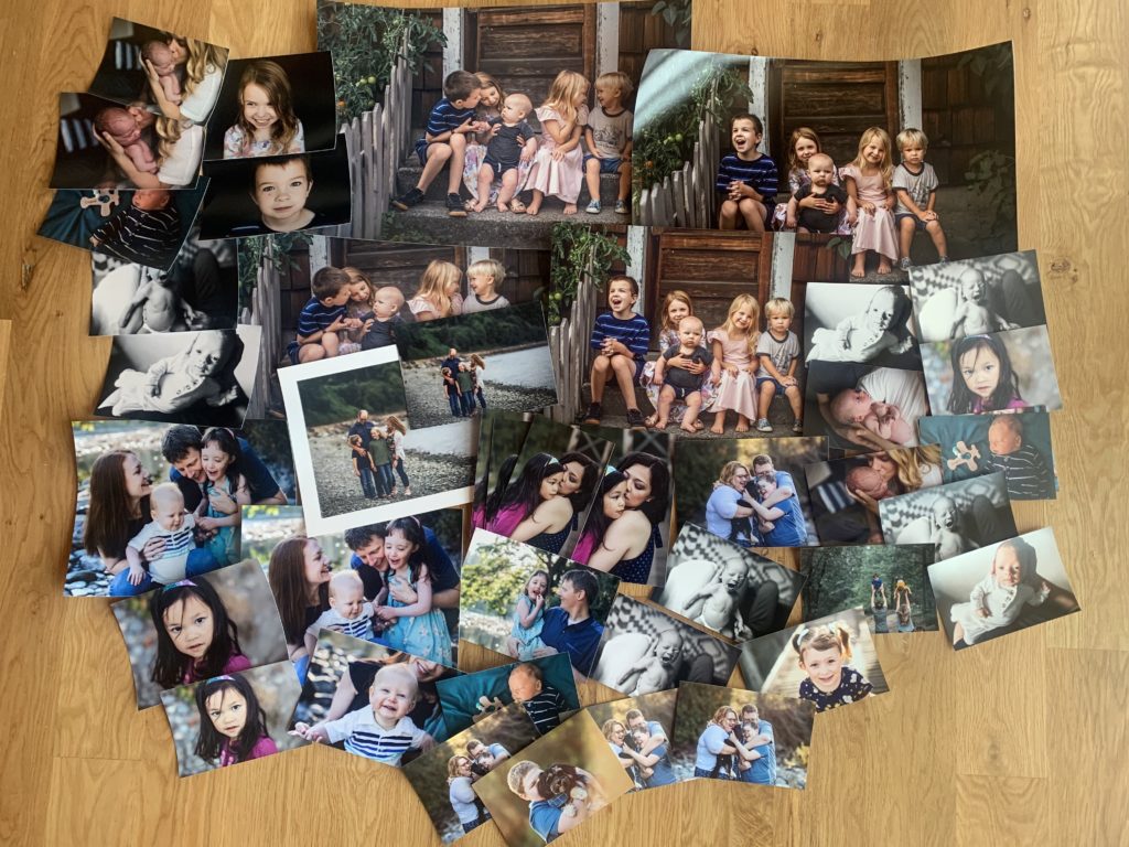many printed photos for where to print your family photos