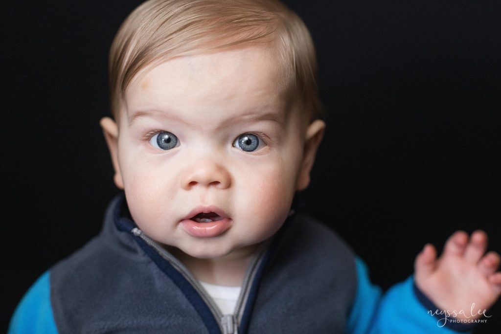 Photo of baby for children's portrait photography