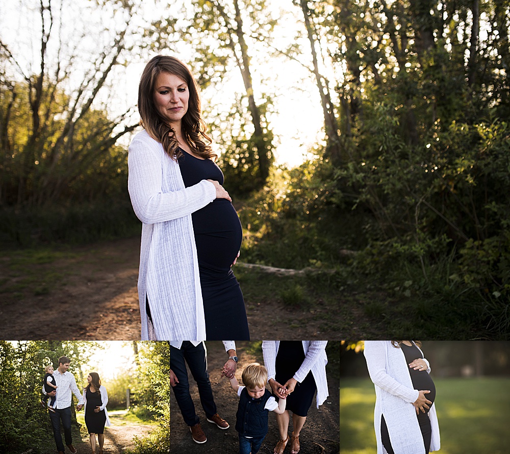 Maternity photos by Neyssa Lee Seattle family photographer
