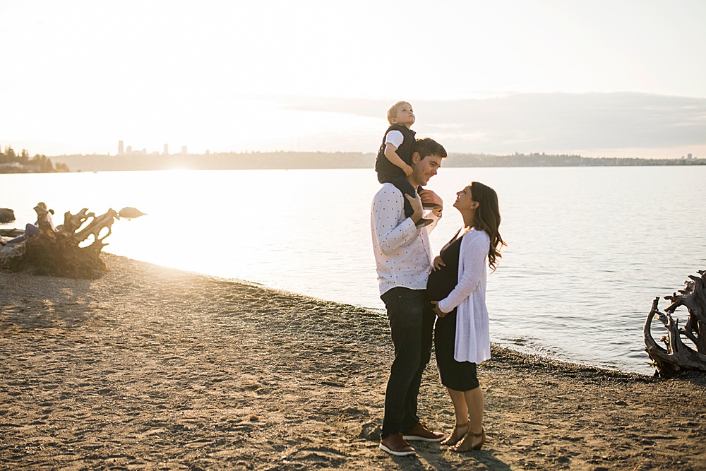 maternity photos at luther burbank park