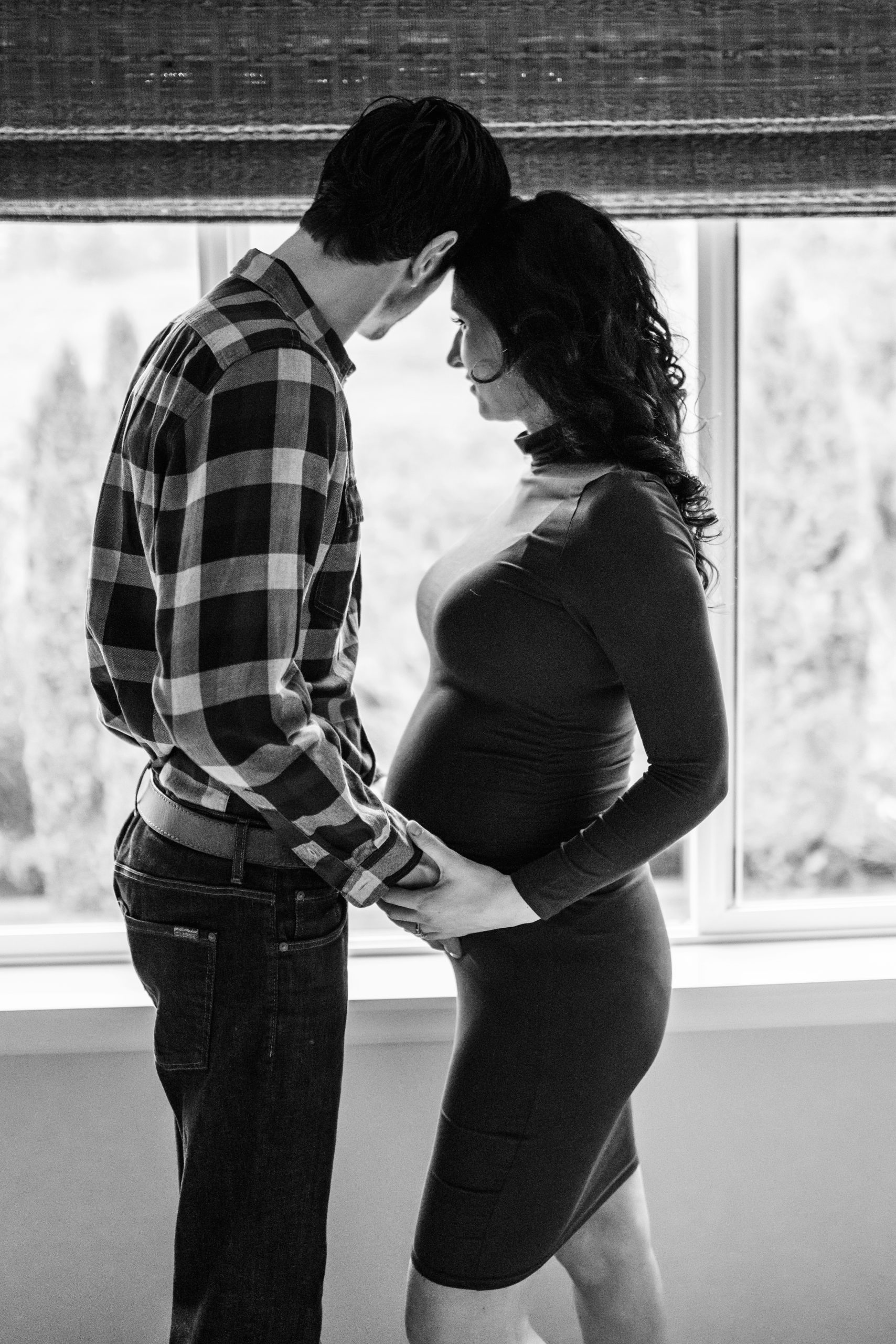 Seattle In home maternity shoot,