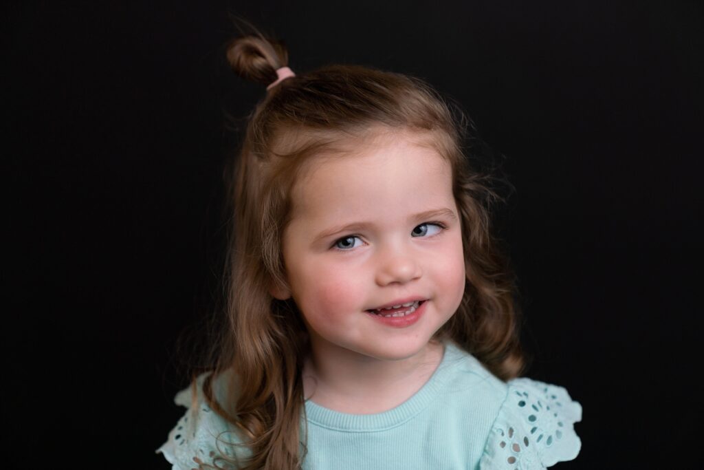 School picture day hair idea, Snoqualmie valley children's photographer